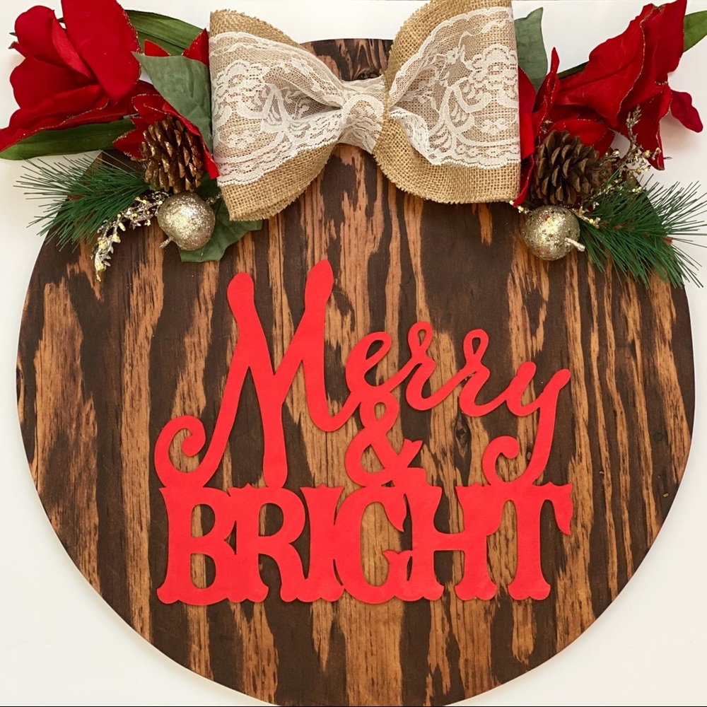 Christmas Wood Sign